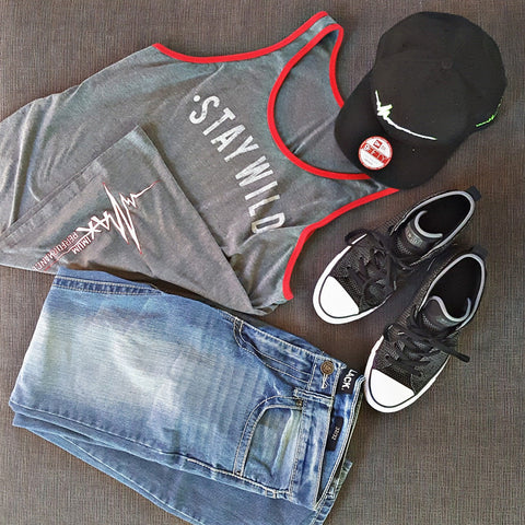 STAY WILD Unisex Tank Top