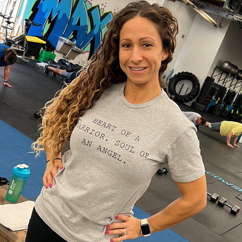 Heart of a Warrior, Soul of an Angel Tee