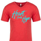 Heart Beats Hype V-Neck TShirt