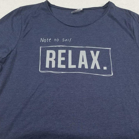 Note To Self Relax TShirt